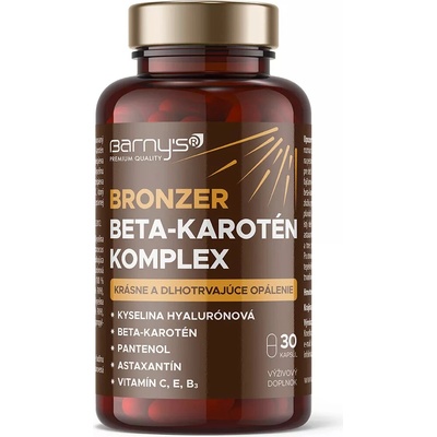 Barny's Bronzer Beta-karotén Komplex 30 kapsúl