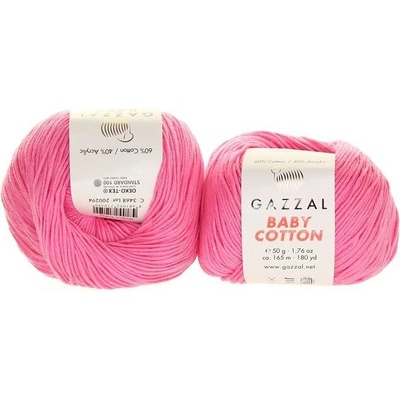Gazzal Baby Cotton 3468 růžová