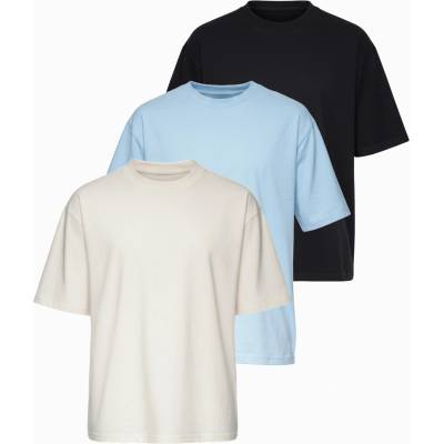 Ombre Clothing Тениска OM-TSBC-0291 - черна/светло синя/бяла Ombre Clothing Ombre Clothing | Cheren | МЪЖЕ | S