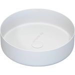 Bath Deluxe Мивка за плот ljordal Ø 40 см стомана/бяла (bt0162)