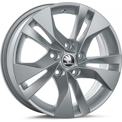 Škoda SPITZBERG 6x16 5x112 ET43 silver