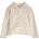 GUESS Спортен суичър без цип за момиче в бежово с лого Guess