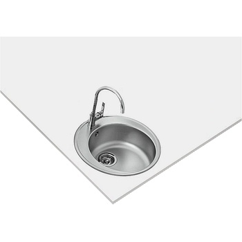 Teka Иноксова мивка за вграждане, микролен, за шкаф със светъл отвор Ø 45 см Starbright 45 E-XM 1B ORB МИКРОЛЕН (М.1110.МС)