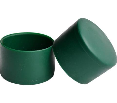Čepička PVC 38 mm - zelená