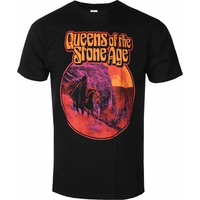 ROCK OFF Мъжка тениска Queens of the Stone Age - Hell Ride - Black - ROCK OFF - QOTSATS13MB