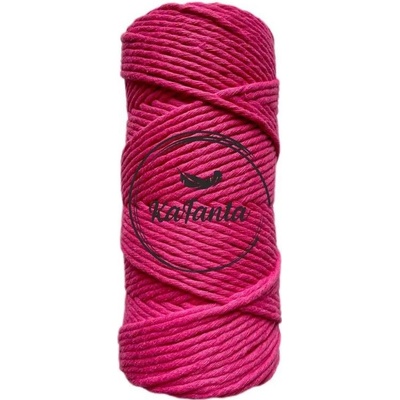Macrame příze KaFanta PREMIUM 3mm/100m - magenta
