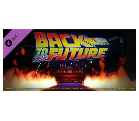 Planet Coaster - Back to the Future Time Machine Construction Kit