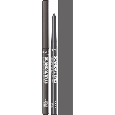 Rimmel London Scandal'Eyes Exagerate Eye Definer ceruzka na oči 003 Smokey Grey 0,35 g