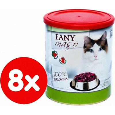 Falco Fany s hovädzím a bravčovým mäsom 6,4 kg