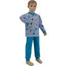 Esito chlapecké pyžamo Bagr modrá