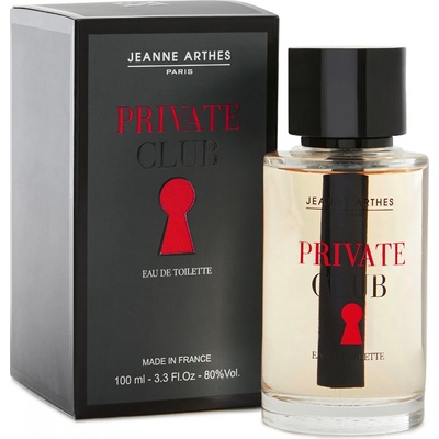 Jeanne Arthes Private Club Citron Kardamom & Černý pepř toaletní voda pánská 100 ml