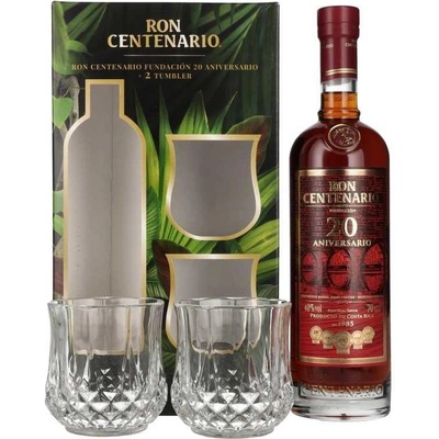 Centenario Сентенарио Фундасион 20г. с чаши