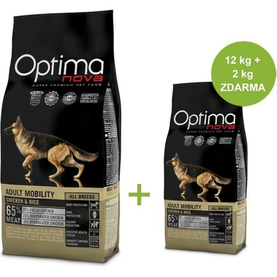 OPTIMAnova Dog Mobility Chicken & Rice 2 x 12 kg