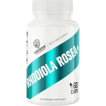 Swedish Supplements Rhodiola Rosea+ 300 mg | with Vitamin B5 & Black Pepper [60 капсули]