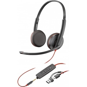 HP Poly Blackwire 3225 USB-C/A (8X229AA) Слушалки