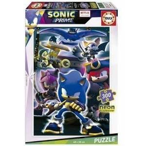 Educa Пъзел Educa Neon Sonic 300 Части