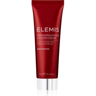 Elemis Body Exotics Frangipani Monoi Shower Cream luxusní sprchový gel 50 ml
