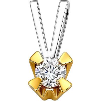 Zlaton Přívěsek z kombinovaného zlata s kamenem výška 1.3cm váha000212605222