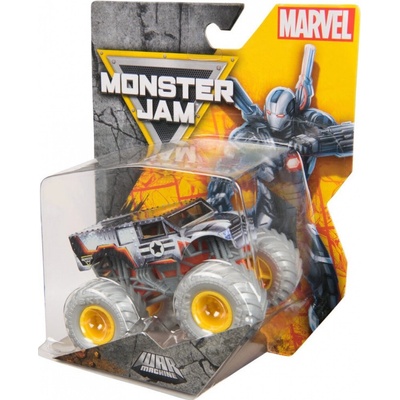 Monster Jam Marvel War Machine zberateľský Monster Truck 1:64