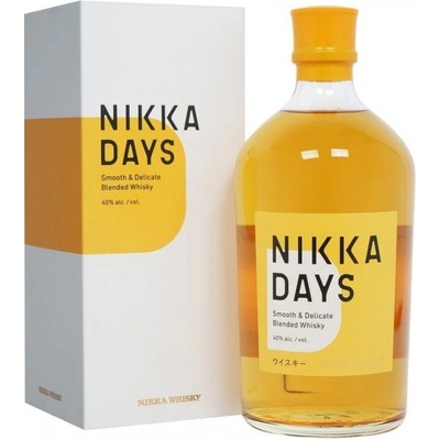 Nikka Days Smooth & Delicate 40% 0,7 l (holá láhev)