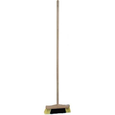 Geco 253345 Metla Z30R 300 mm drevená s násadou 1200 mm na závit 34 cm