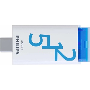 Philips Ocean Blue 512GB USB 3.2 (FM51FD175B/00 / PH142152) Флаш памет