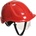 Portwest endurance plus visor pw54 / Предпазна каска с визьор - червена (pw54rer)