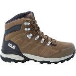 Jack Wolfskin Дамски туристически обувки Jack Wolfskin Women's Refugio Texapore Mid Walking boots - Brown / Apricot - размер 37, 5 (EU) (119-0491-0313)