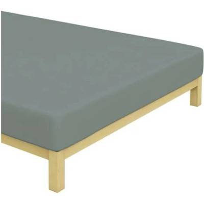 BedTex Prostěradlo jersey šedá tmavá 160x200