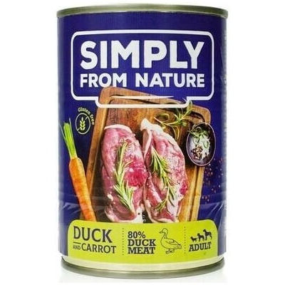 Simply From Nature Adult Kachna s mrkví 7 x 400 g