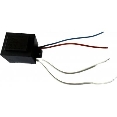 Transformátor s vodiči; vstupní napětí 230 VAC, výstupní napětí 24 VAC, trafo 230/24V - Transformátor s vodiči; vstupní napětí 230 VAC, výstupní napětí 24 VAC