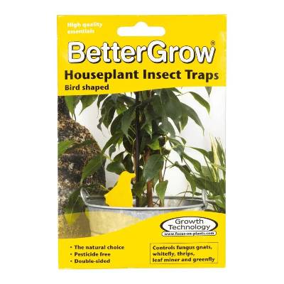 BetterGrow insect traps - лепкав капан за насекоми, с форма на птица, 15 бр (5035)