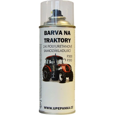 U PEPÁNKA s.r.o. BARVY NA TRAKTORY ZETOR ve spreji 2-K Polyuretan, ZLATÁ METALÍZA pololesklá 400ml Objem: 0,4L