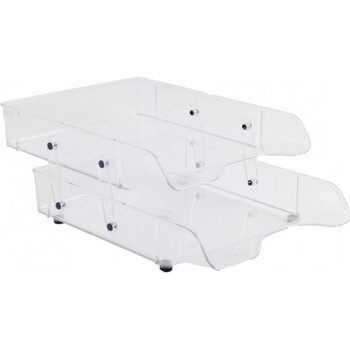 Image 1 of ARK Поставка за документи Ark, двойна, прозрачна (OK10992)