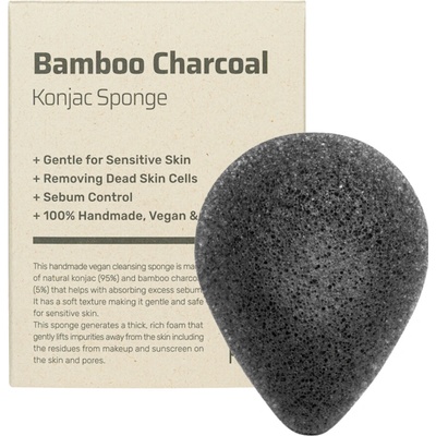 Purito Sponge s dřevěným uhlím Bamboo Charcoal – Zboží Mobilmania