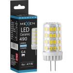 Mexen Oris LED крушка G4, 4W, Студена - 6500K, 490 lm - L115-G4-0465-01 (L115-G4-0465-01)