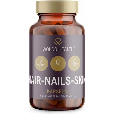 WoldoHealth Hair-Nails-Skin Complex 90 kapslí