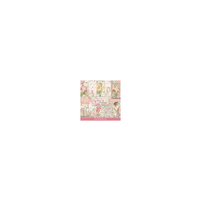 Sada papírů 30,5x30,5 190g Rose parfum ( SBBL125) Stamperia SCR513314