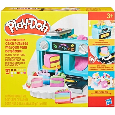 Play-Doh Hasbro Plastelína na pečenie torty rúra príslušenstvo G0497