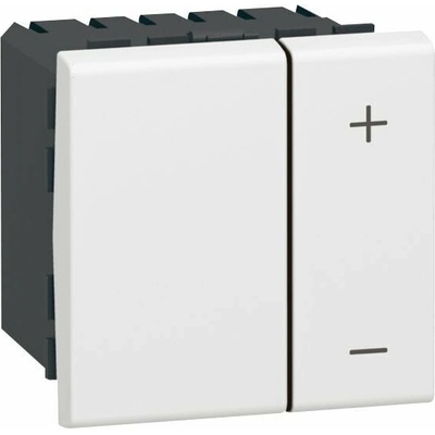 Stmievač tlačidlový RL 600W/VA 2M (SS) biela Mosaic (Legrand)