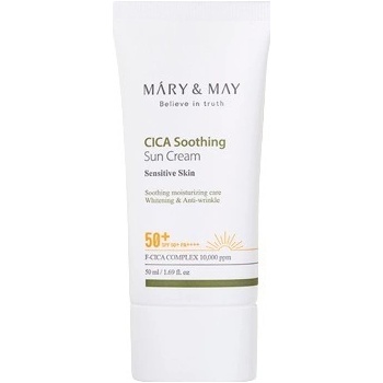 Mary & May Cica Soothing Sun Cream SPF50+ 50 ml