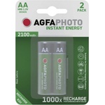AgfaPhoto Молив за батерии AGFAPHOTO AA с предварително зареждане 2x2100 mAh (APR2U2100)