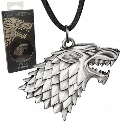 Noble Collection Amulet z Game of Thrones Stark Emblem NNXT0085