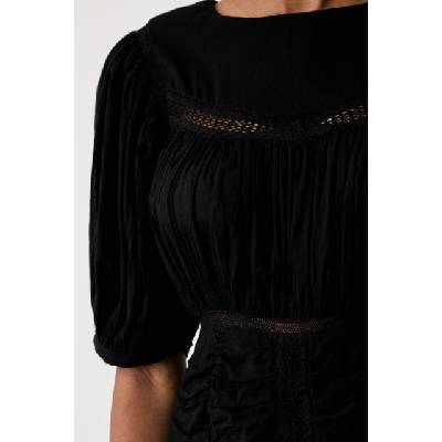 TWINSET рокля драпирана от памук (261TT2330)