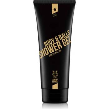 Angry Beards Душ-гел за тяло и топки Jack Saloon 230 ml (BD-GEL-SHOWER-SALOON-230)