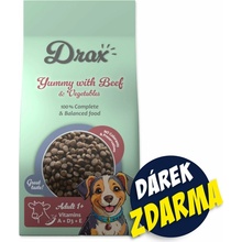 Drax Adult Dog s hovězím a zeleninou 3 kg