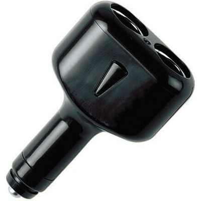 Lampa Rozdvojka do auta černá 12/24V | Zboží Auto
