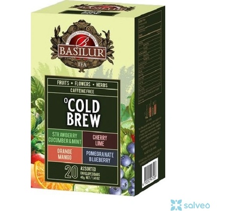 BASILUR Cold Brew Assorted 20 x 2 g