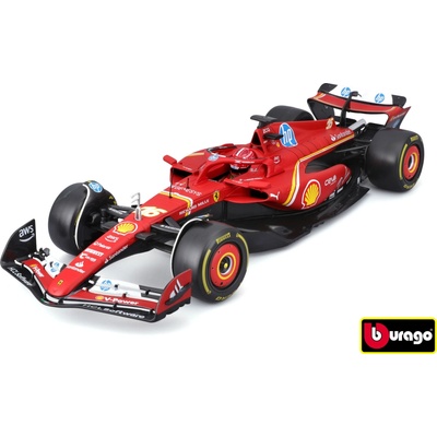 Bburago Formula F1 Ferrari Scuderia SF 24 2024 nr.16 Charles Leclerc with driver and decora 1:18