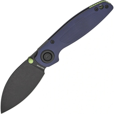Vosteed Shilin Cutter Elmax Black Stonewash Purple Aluminum A2806